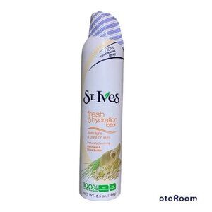 3 x St. Ives Fresh Hydration Spray Lotion Oatmeal & Shea Butter 6.5 oz